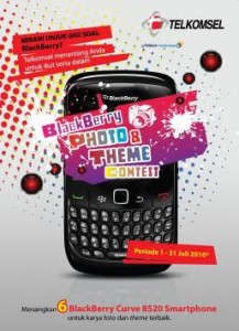 Telkomsel Blackberry Photo & Theme Contents