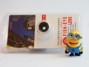 One of my minions with the Fish Eye Lens