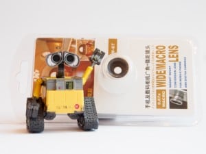 Wall-E and Wide/Macro Lens