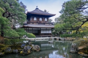 Ginkakuji, The Silver Pavillion... eh mana warna peraknya?